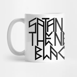 Satan is the new black No.3 (black) Mug